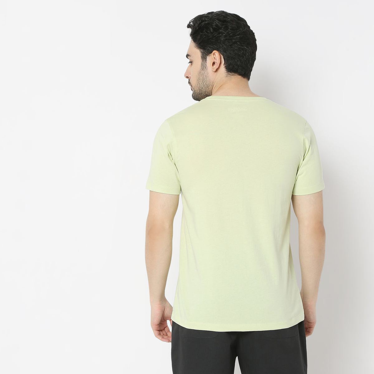 Regular Fit Graphic Crew Neck Regular Length T-Shirt