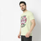 Regular Fit Graphic Crew Neck Regular Length T-Shirt