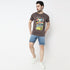 Regular Fit Graphic Crew Neck T-Shirt