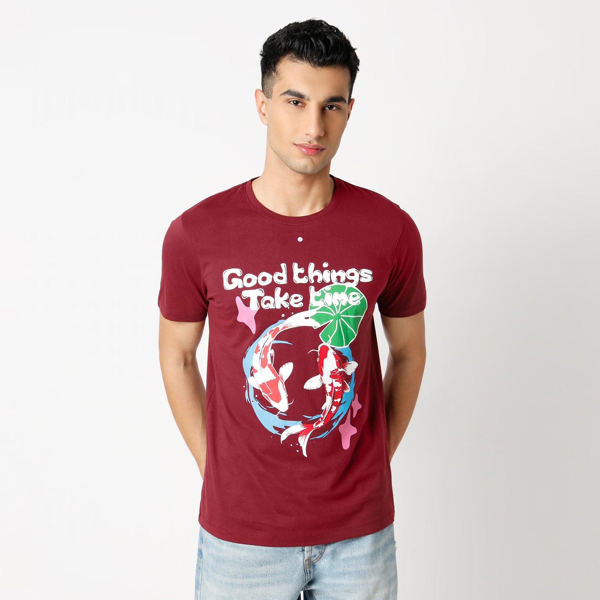 Regular Fit Graphic Regular Length T-Shirt
