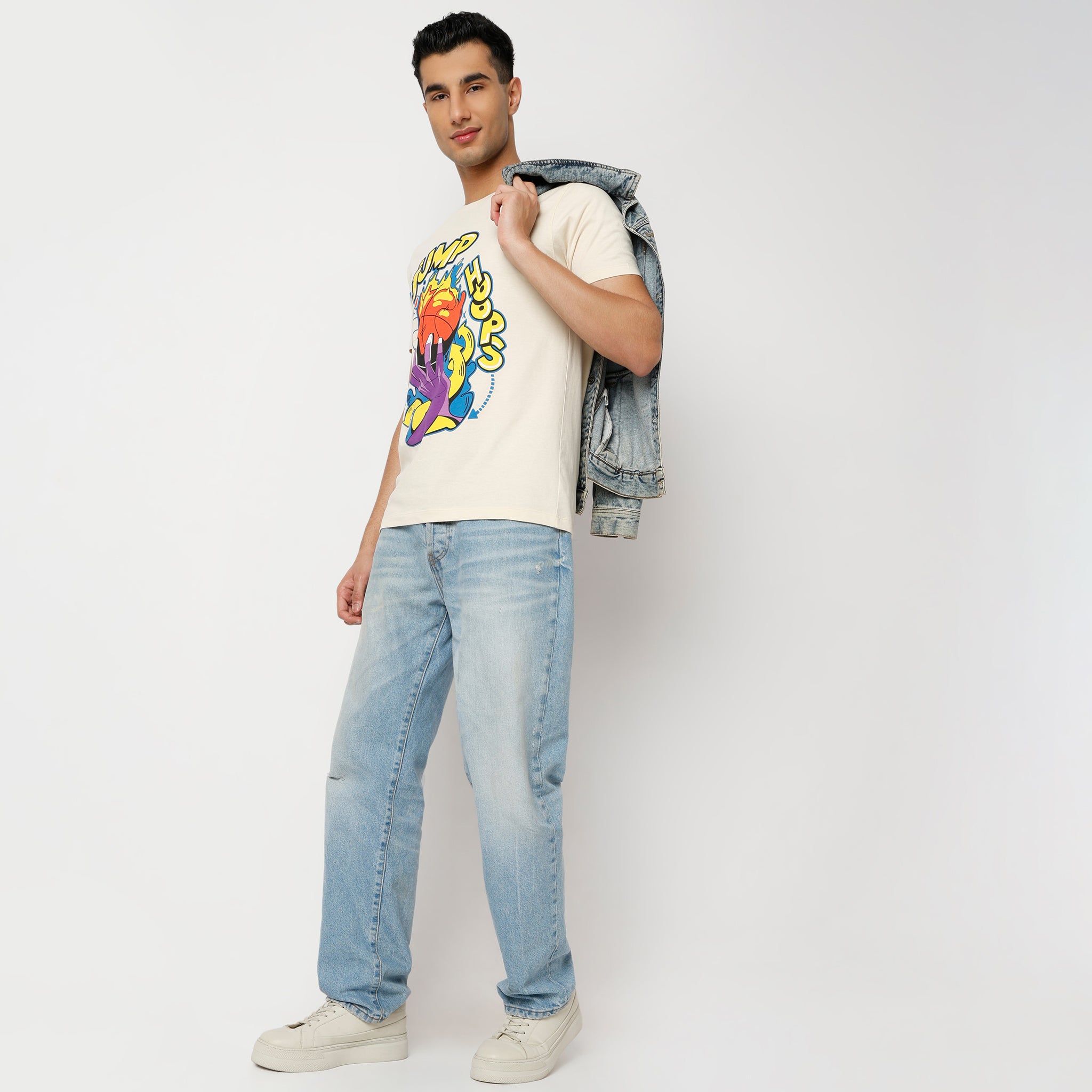 Regular Fit Graphic Regular Length T-Shirt