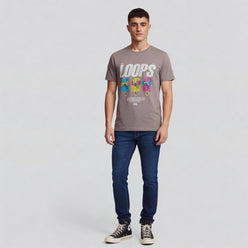 Cotton Crew Neck Graphitee