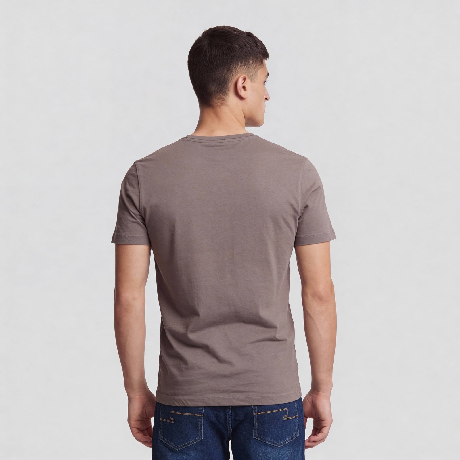 Cotton Crew Neck Graphitee