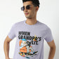 Regular Fit Graphic Crew Neck T-Shirt