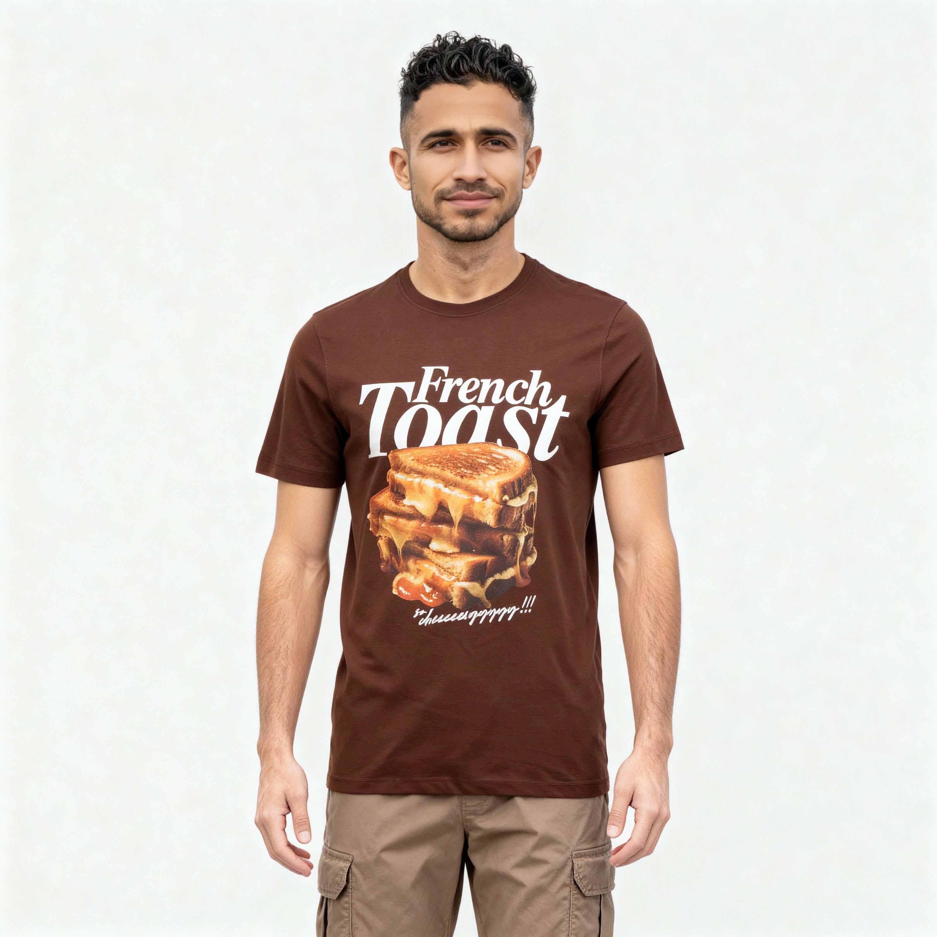 Cotton Crew Neck Graphitee