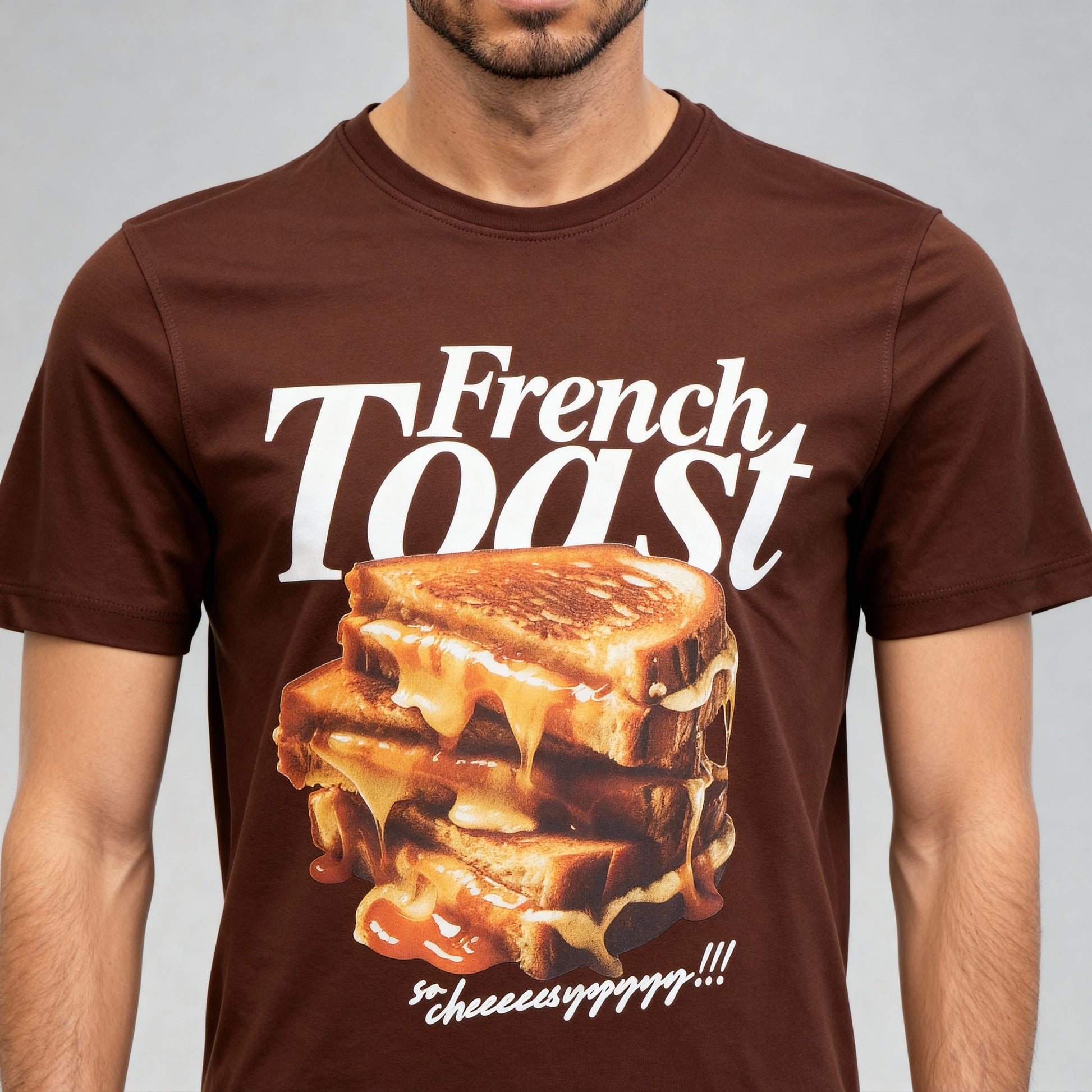 Cotton Crew Neck Graphitee