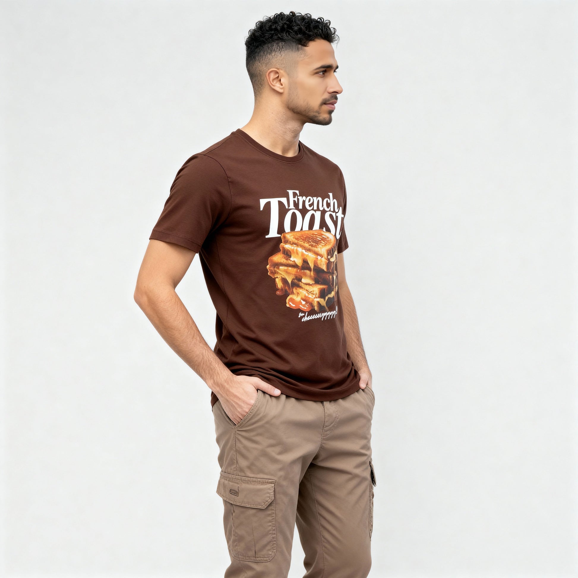 Cotton Crew Neck Graphitee