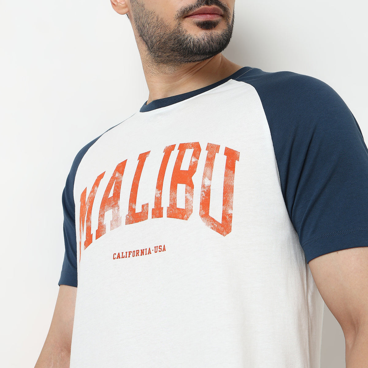 Crew Neck Cotton Graphitee