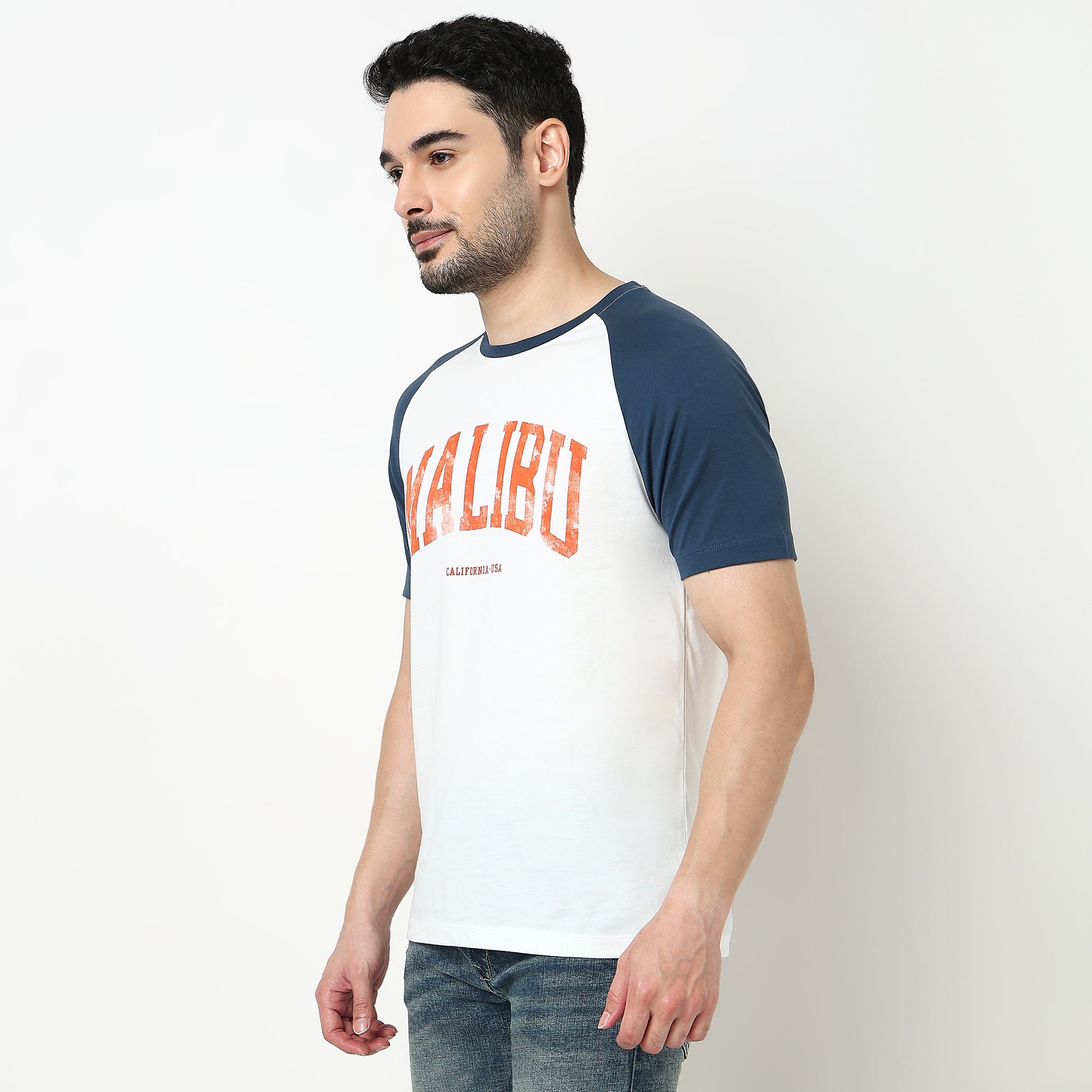 Crew Neck Cotton Graphitee