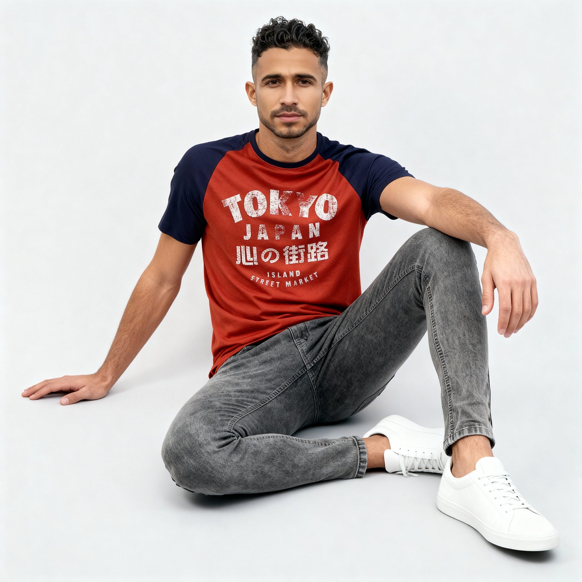 Cotton Crew Neck Graphitee