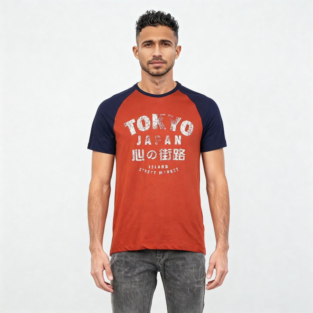 Cotton Crew Neck Graphitee
