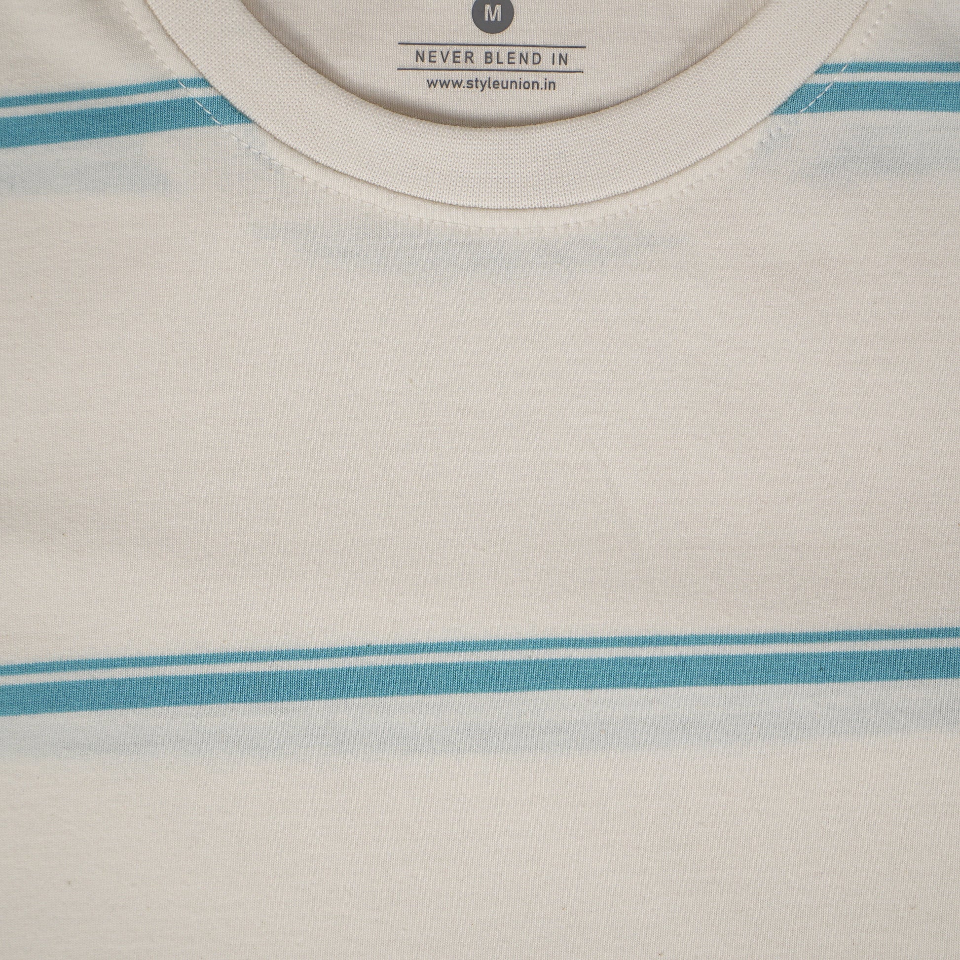 Striped Crew Neck Graphitee