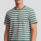 Striped Crew Neck Graphitee