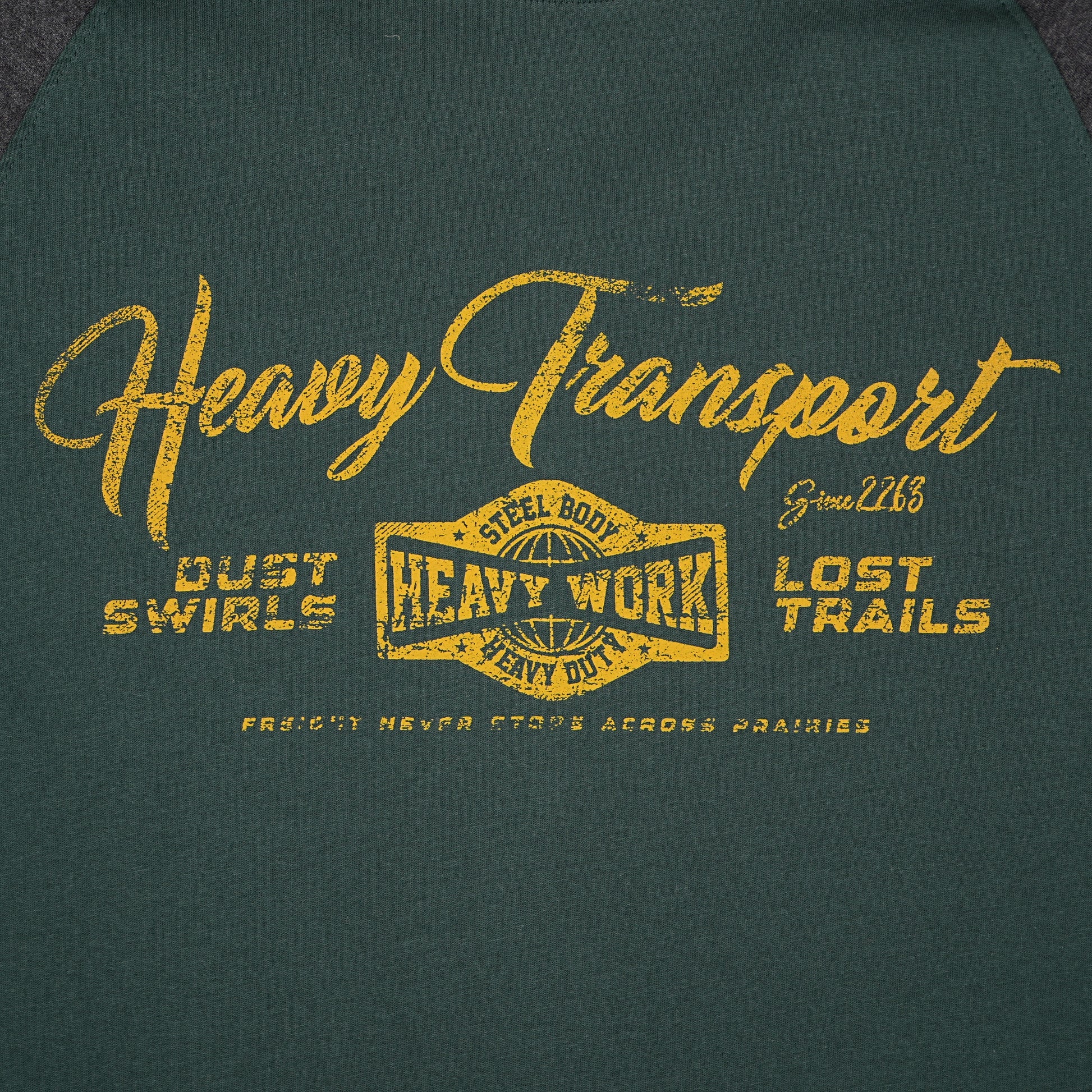 Cotton Crew Neck Graphitee