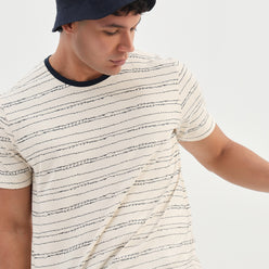 Cotton Crew Neck Graphitee