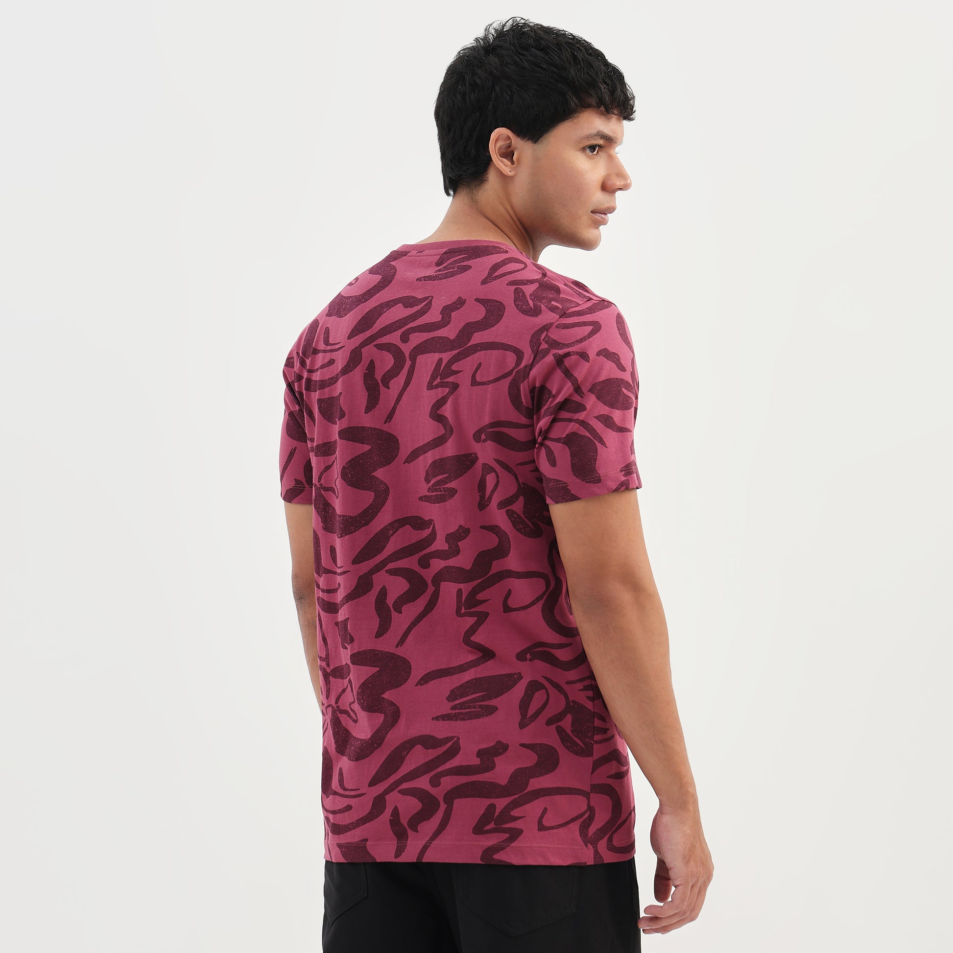 Cotton Crew Neck Graphitee