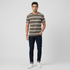 Striped Crew Neck Graphitee
