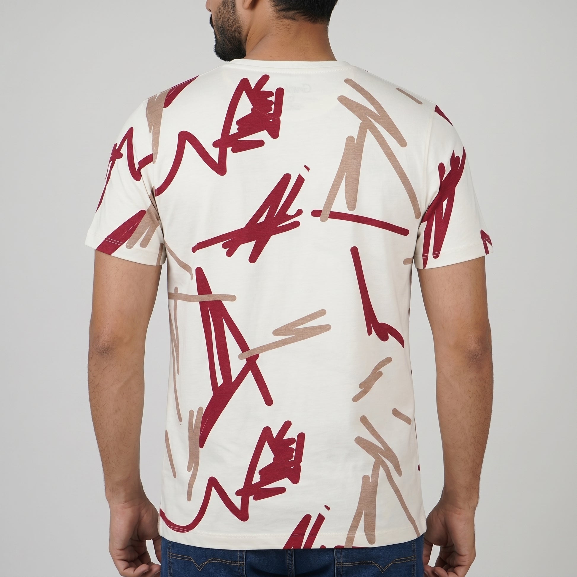 Cotton Crew Neck Graphitee