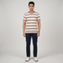 Striped Crew Neck Graphitee