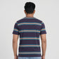 Striped Crew Neck Graphitee