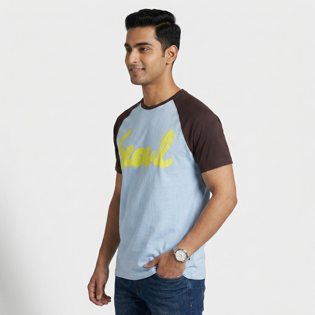 Cotton Crew Neck Graphitee