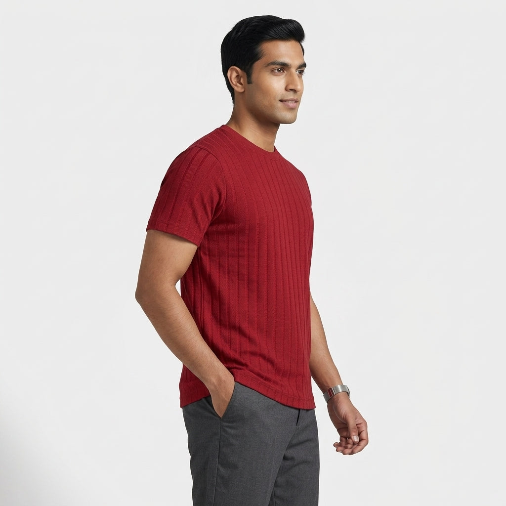 Structured Ridge T-Shirt