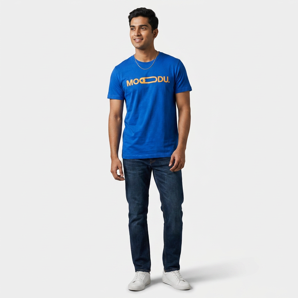 Cotton Crew Neck Graphitee