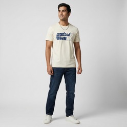 Cotton Crew Neck Graphitee