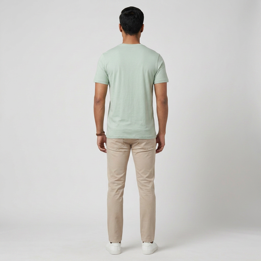 Cotton Crew Neck Graphitee