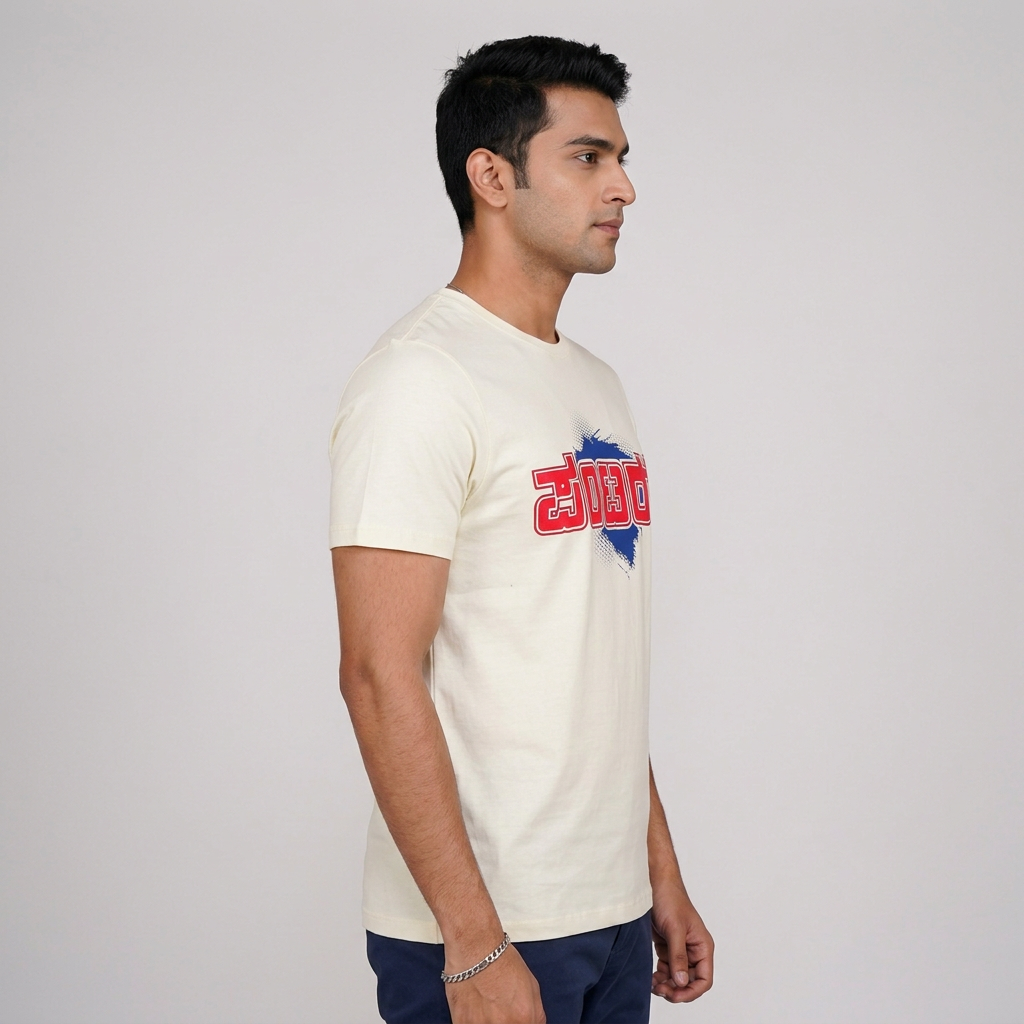 Cotton Crew Neck Graphitee