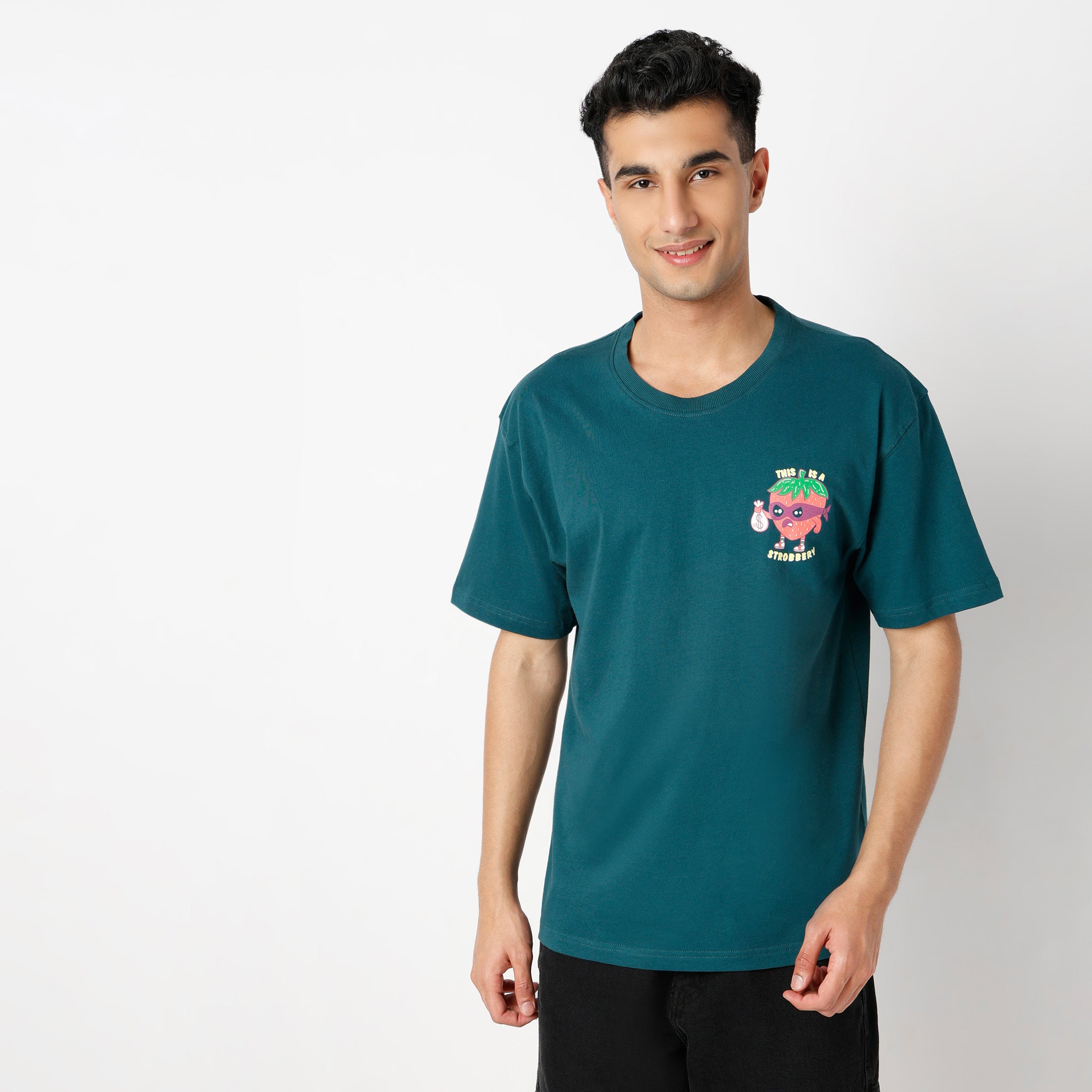 Oversize Graphic Regular Length T-Shirt