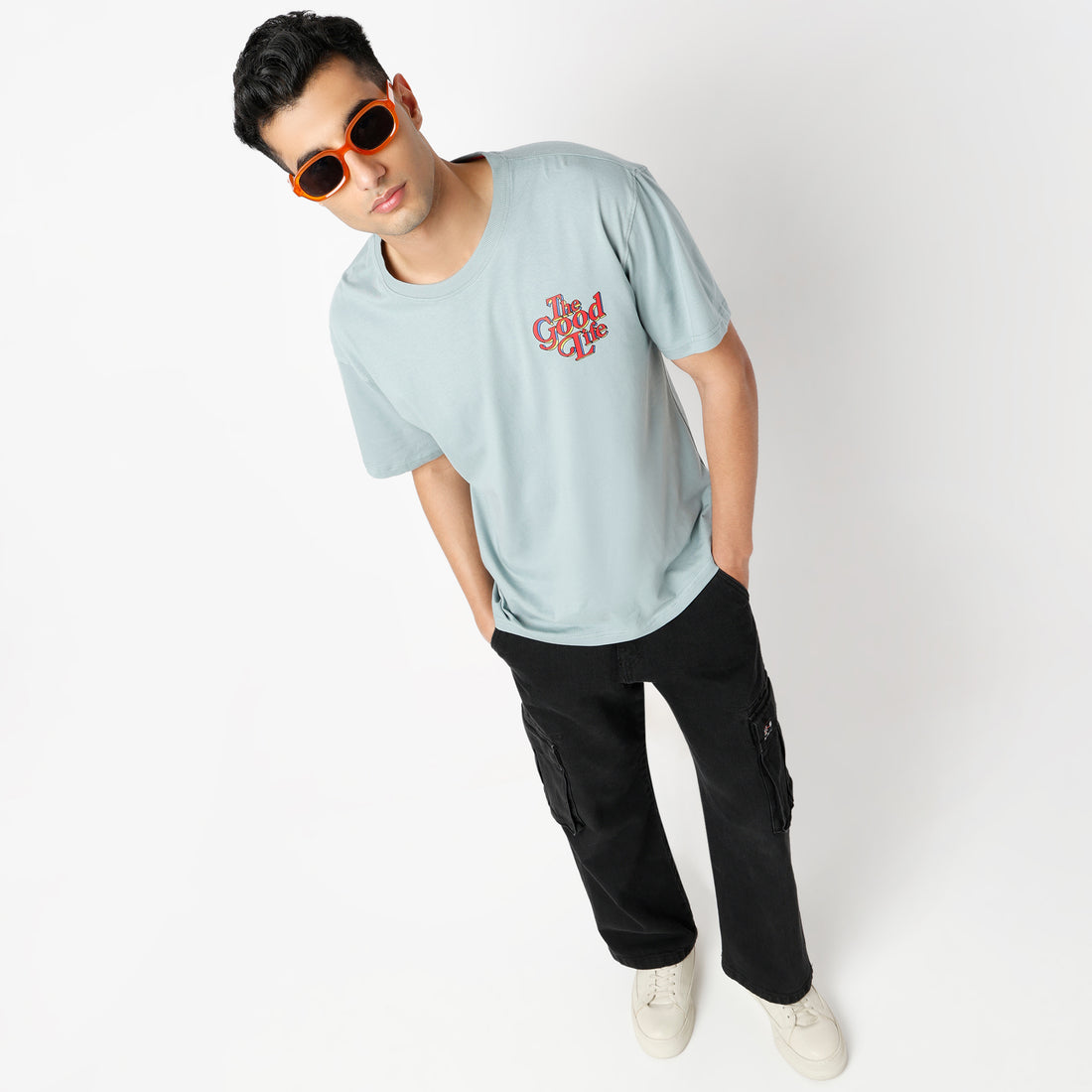 Oversize Graphic Regular Length T-Shirt
