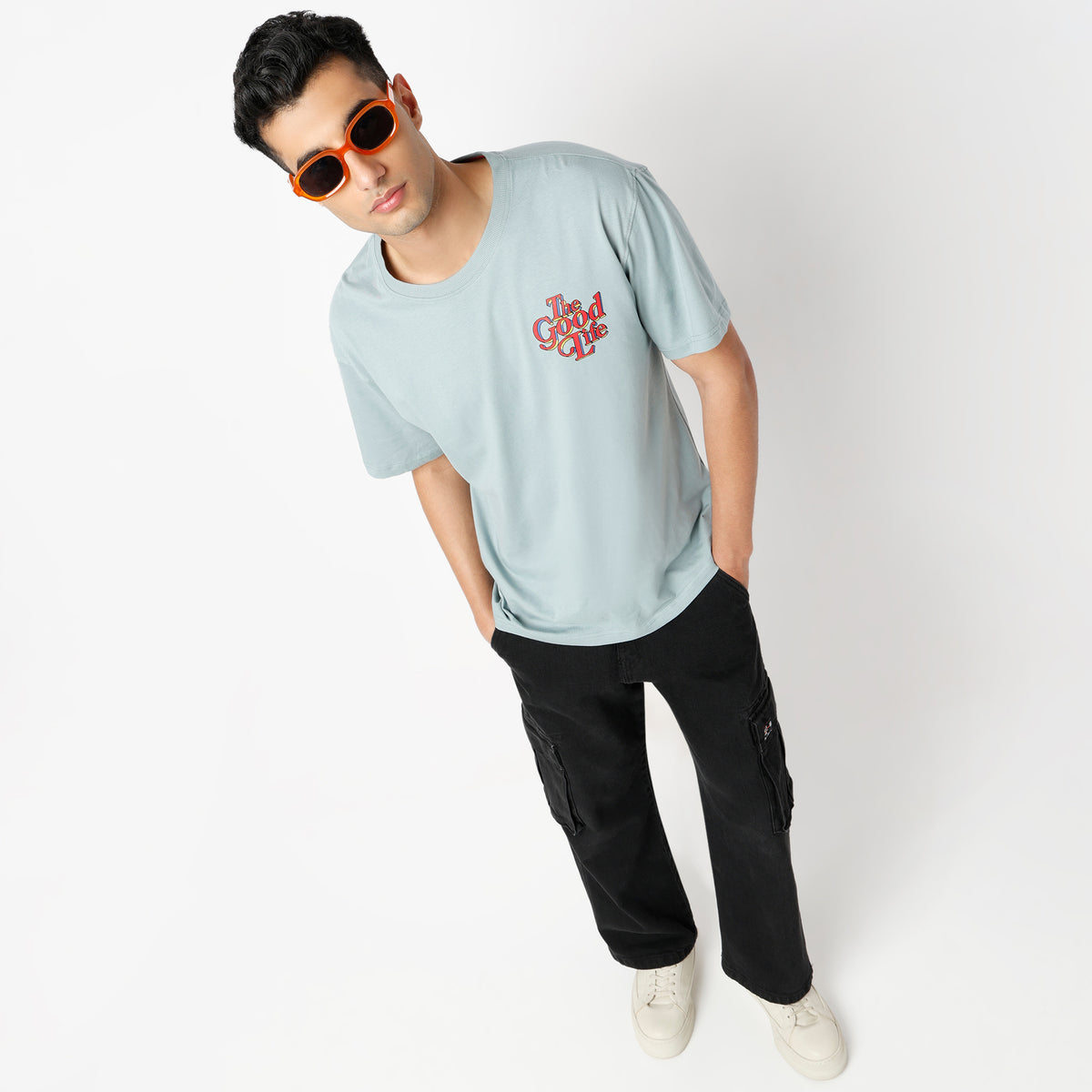 Oversize Graphic Regular Length T-Shirt