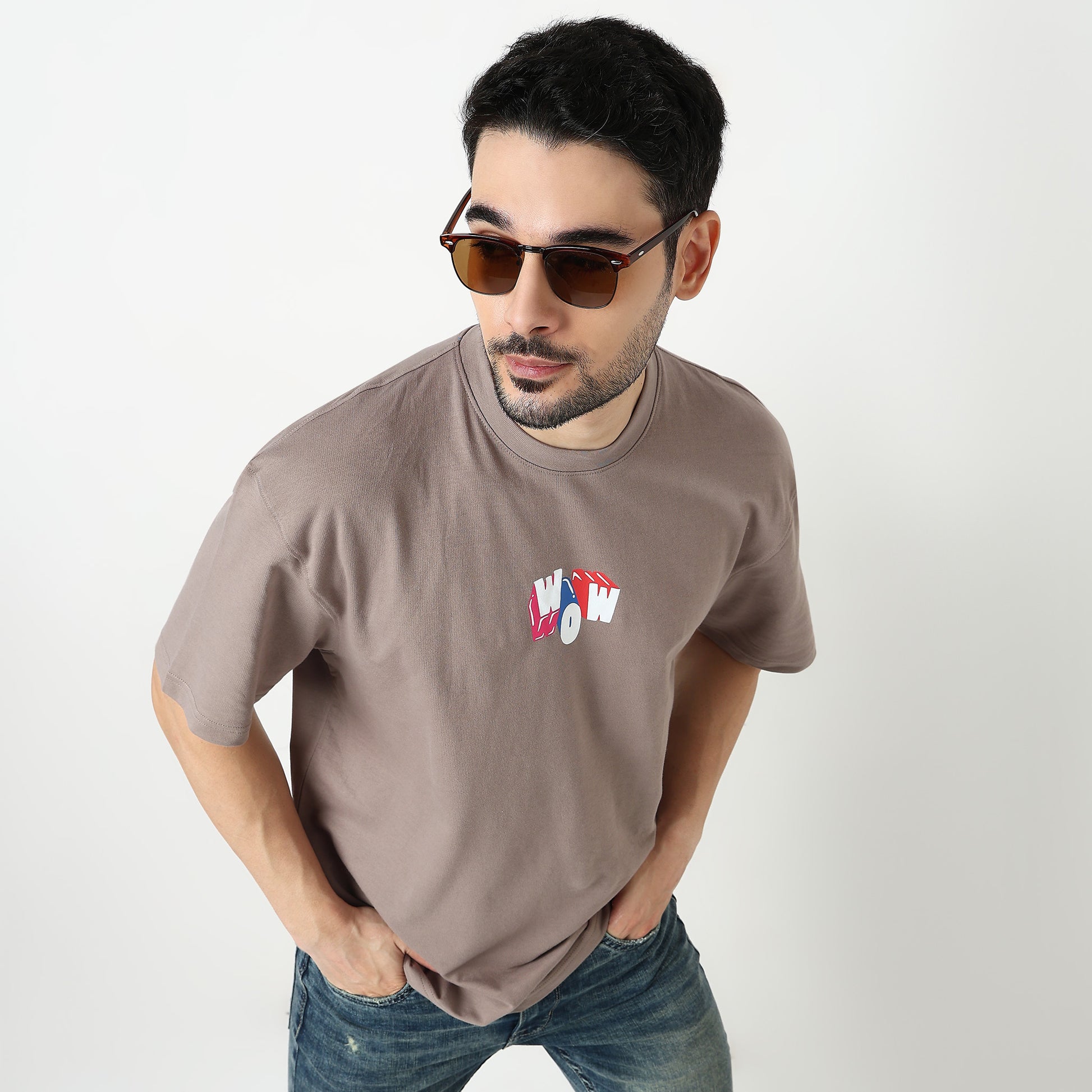 Oversize Graphic Cotton T-Shirt