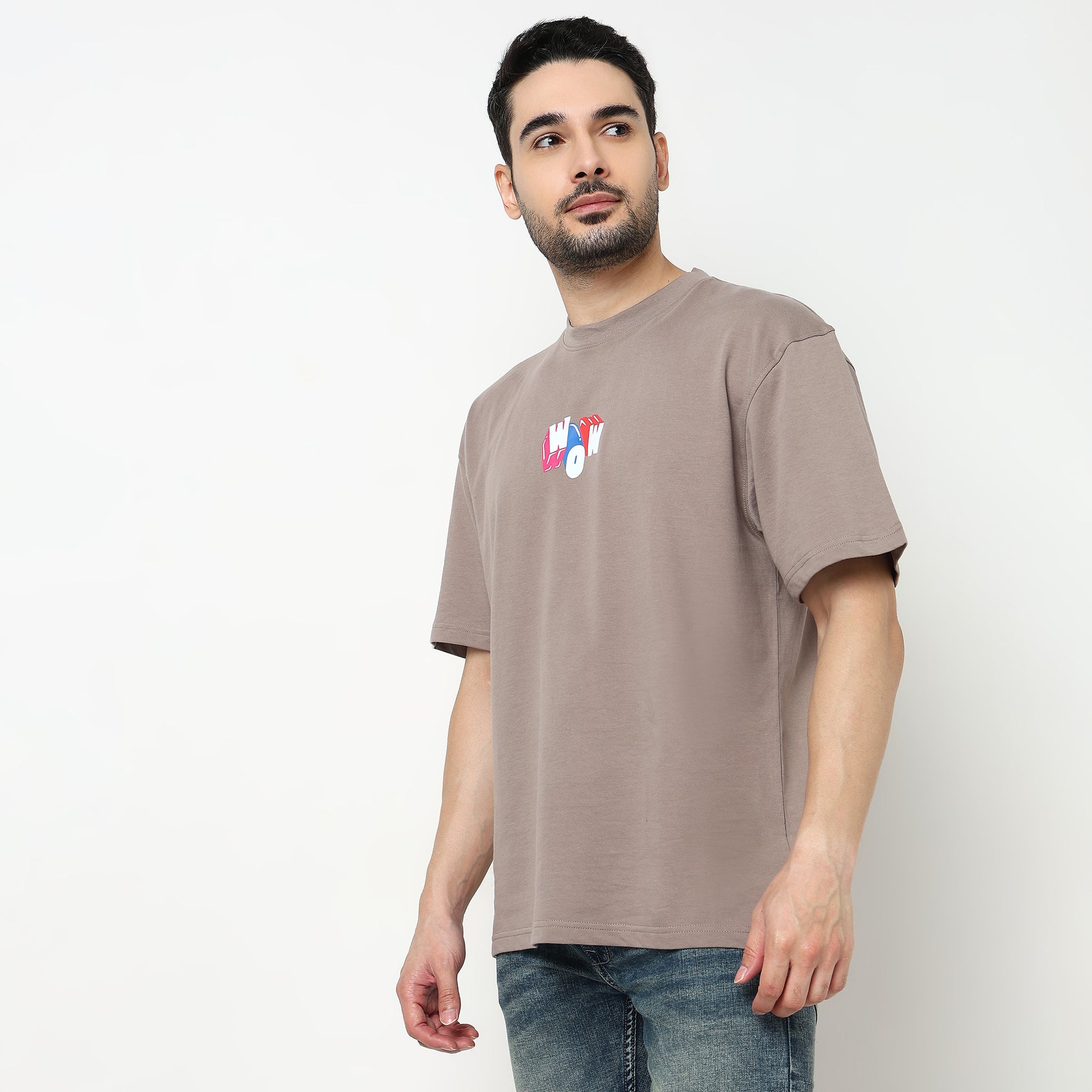 Oversize Graphic Cotton T-Shirt