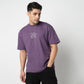 Oversize Cotton Slogan T-Shirt