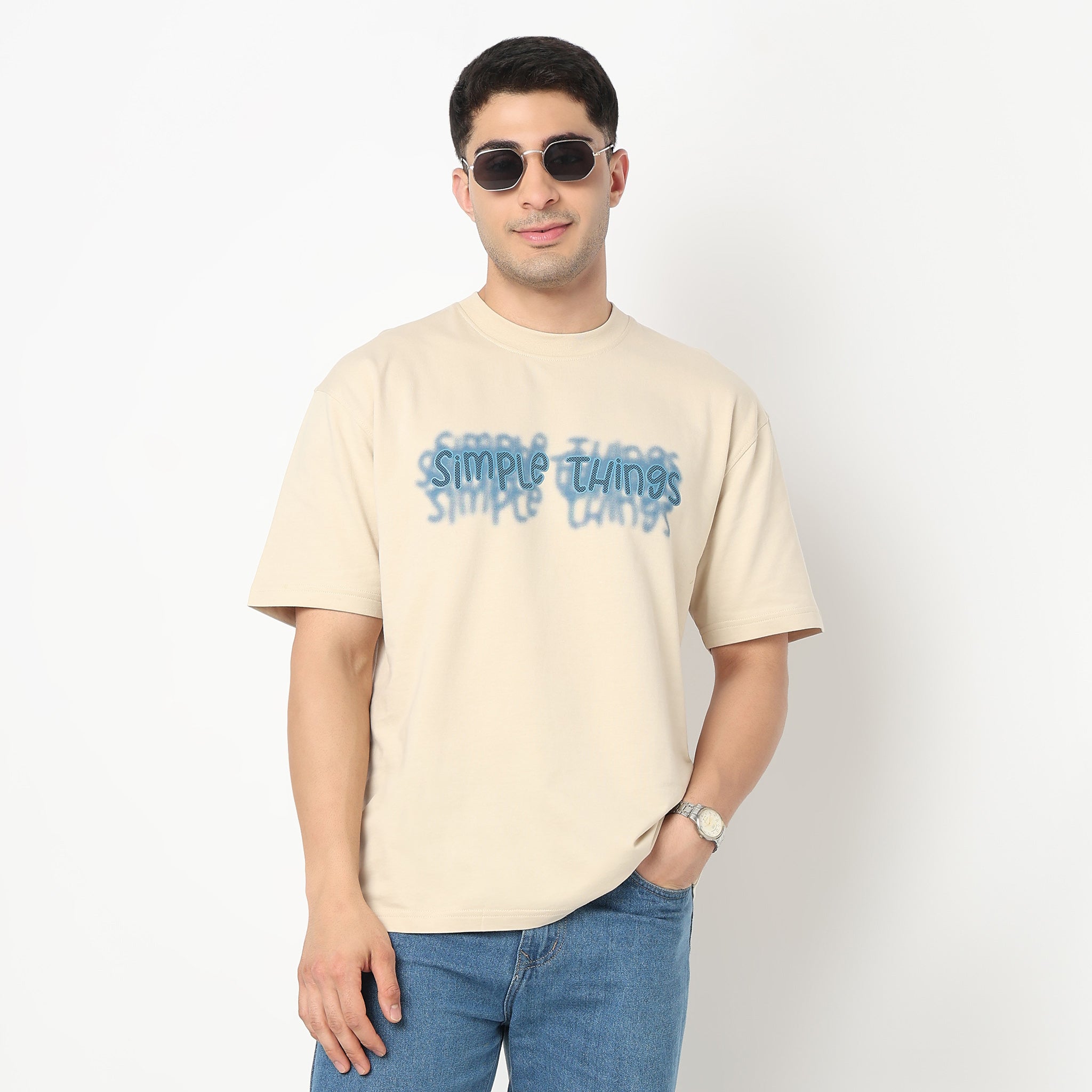 Oversize Slogan T-Shirt