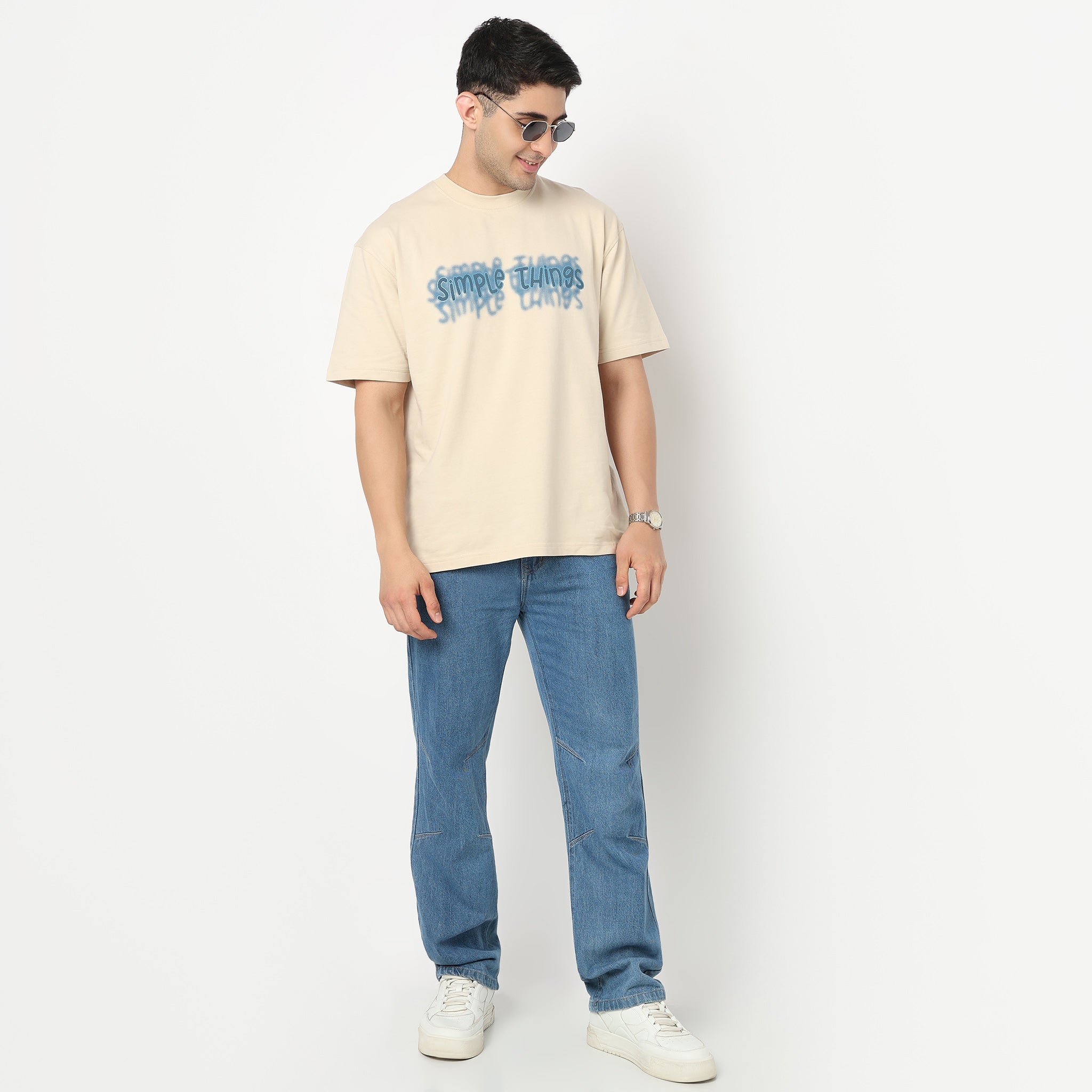 Oversize Slogan T-Shirt