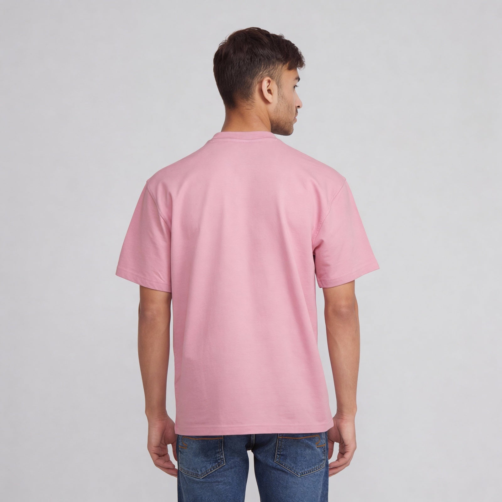 Oversize Cotton Graphic Slogan T-Shirt