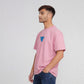 Oversize Cotton Graphic Slogan T-Shirt