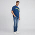 Oversize Cotton Graphic Slogan T-Shirt