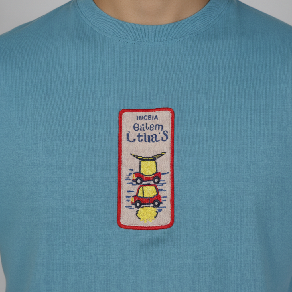 Cotton Oversize Graphic Slogan T-Shirt
