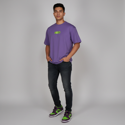 Cotton Oversize Graphic Slogan T-Shirt