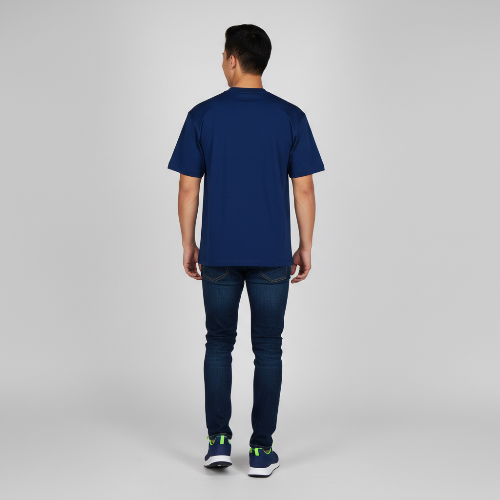 Cotton Oversize Graphic Slogan T-Shirt