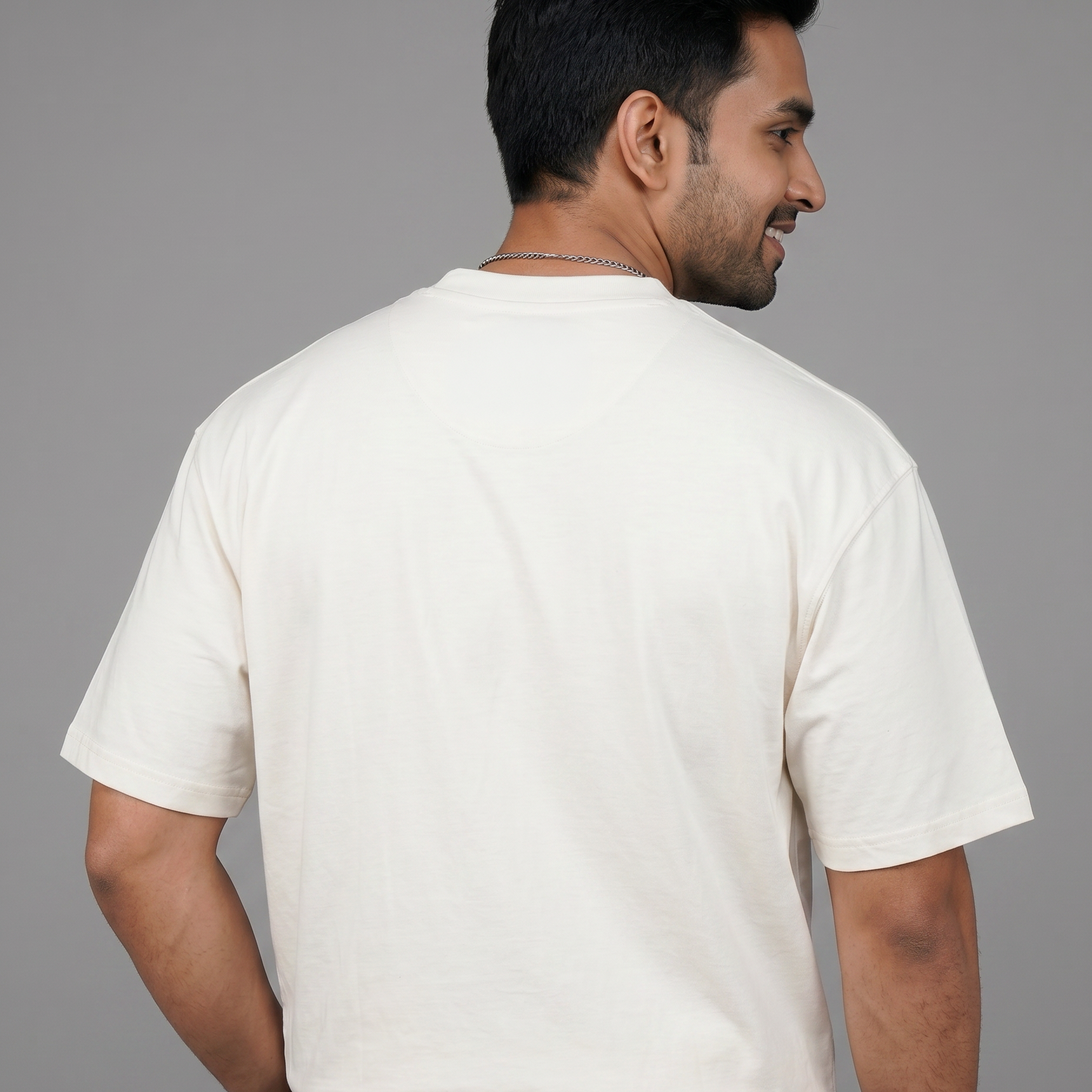 Cotton Graphic Crew Neck T-Shirt
