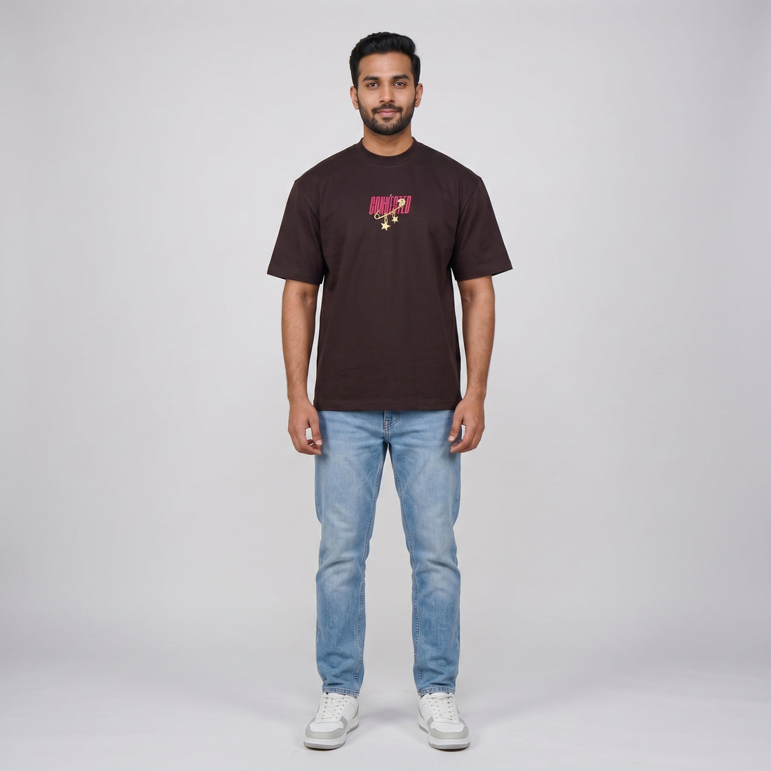 Cotton Oversize Graphic T-Shirt