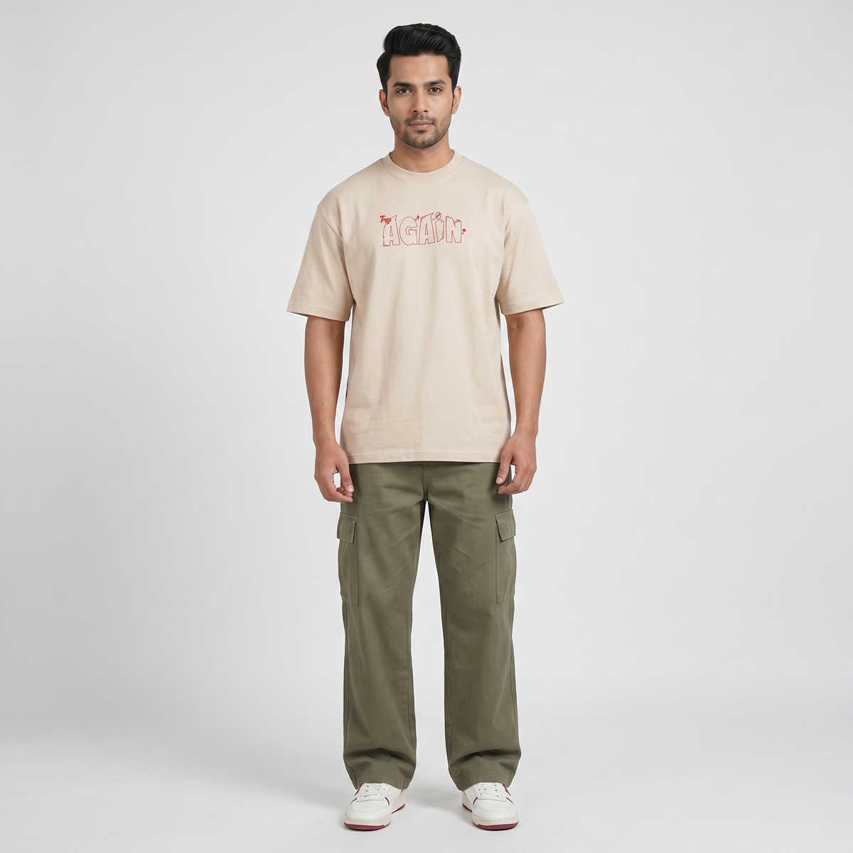 Cotton Graphic Oversize T-Shirt