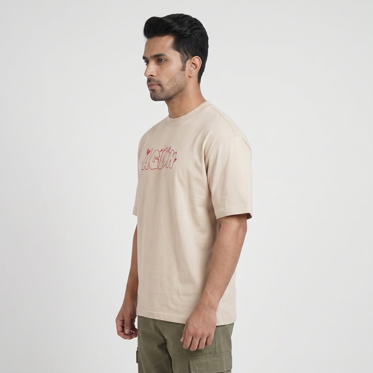 Cotton Graphic Oversize T-Shirt
