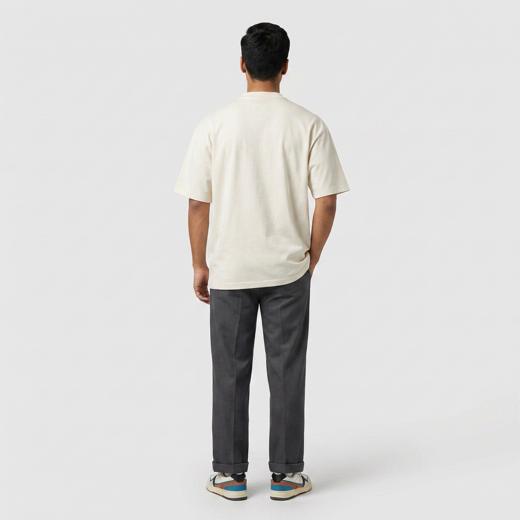 Cotton Graphic Slogan T-Shirt