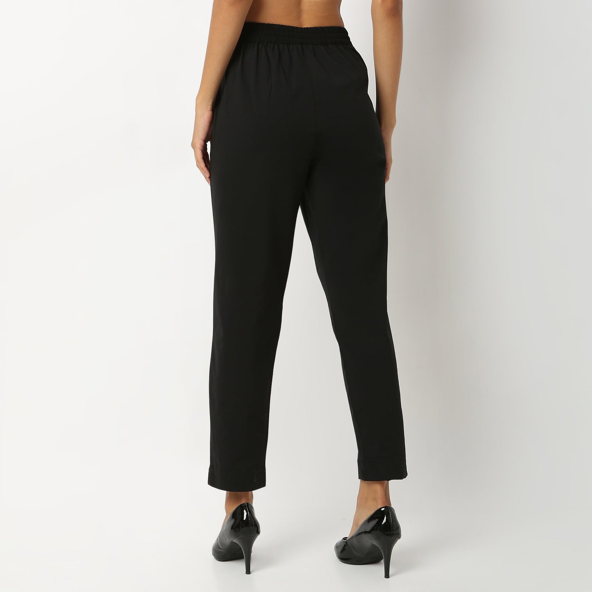 Slim Fit High Rise Pant